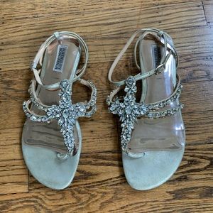 Badgley Mischka flat sandals